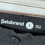 Betabrand  Classic Straight Leg Yoga Dress Pants Gray Small Photo 6