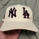 New Era Cap New York Yankees x Los Angeles Dodges 9Forty Hat Photo 0