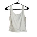 Olive and Oak White Black Smeared Smokey Sleeveless Cropped Tank Top Women Sz S Photo 1