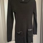 BCX Black sweater dress dress size S by Photo 6