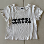 Brandy Melville  Cowgirl Baby Tee Photo 0