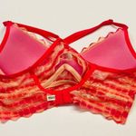 PINK - Victoria's Secret Victoria's Secret Pink Lace Bralette Bra Lightly Lined Underwire Size XS Tie Dye Photo 5