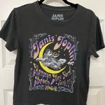 Goodie Two Sleeves Janis Joplin Graphic Tee Gray Size M Photo 5