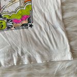 Daydreamer  Cream Pink Green Elton John Bold Pop Art Boyfriend T-Shirt Sz L Photo 47