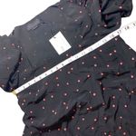 Hatch NEW The Stevie Long Sleeve Midi Dress Puff Sleeve Black Pink Floral 0 Size undefined Photo 11