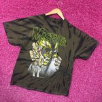 Misfits Mommy Can I Go Out & Kill Oversized Band Tie Dye M Photo 2