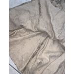 Ralph Lauren vintage polo Linen Brown Printed Full Maxi Skirt 6 spring boho Photo 5