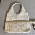Banana Republic   Handbag Woven Cotton Textile leather Handle hobo  Bag (flaws) Photo 4