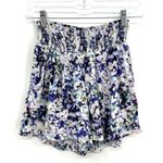 CAbi Meadow Boxer Shorts Floral Style #5122 Smocked Waist Pockets Rayon Size XS Photo 3