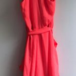EXPRESS Neon Coral Romper Photo 3