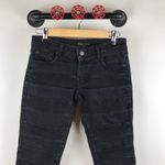 Maje  Black‎ Moto patchwork skinny jeans low rise Photo 5