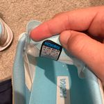 Hoka One One Women's White and Teal Athletic Shoes Size 7 Photo 2