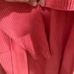 Frye NWT  Women's Coral Pink Knit Cardigan & Tank Set M 100% Cotton Cozy‎ Stylish Photo 10
