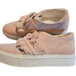 Kenneth Cole New York Women's Ashlee Platform Sneaker with Ruffle Detail 10M Pink Size 10 Photo 0