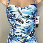 La Blanca New. blue tropical tankini set. S/6. Retails. $149 Photo 0