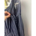 Allison New York Navy Short Off Shoulder Romper NWT Sz. M Blue Size M Photo 3