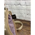Coach  Chelsea‎ Heritage Stripe Tan Gold Crossbody Purse Bag Photo 5