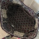 Vera Bradley Stylish Black and Gray Tote Bag Photo 1