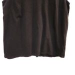 Woman Within  Black Pullover Sleeveless Crewneck Casual Basic Tank Top Size 2X Photo 3