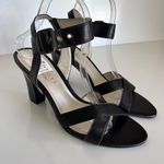 Talbots  Black Leather Sandals 8.5 Photo 1