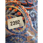 Liz Claiborne  Size 16 Multicolor Paisley Print Dress Short‎ Sleeve Boho Chic Photo 8