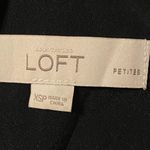 Loft  Sequin Sleeveless Blouse Black Size XS Petite Business Casual Shabby Chic Photo 6