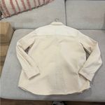 ZARA  Women's Cream Denim Shacket Photo 2