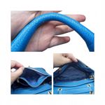 MCM  Vibrant Blue Satchel Photo 2