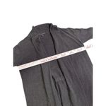 Barefoot Dreams  CozyChic Ultra Lite Cardigan Gray XS Open Knit Drape Loungewear Photo 6