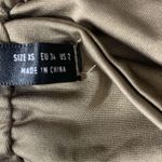 SheIn Brown Ruched Cross Halter Neck Strapless Top Size XS Photo 4