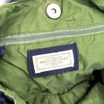 American Eagle  Outfitters Blue/Green Cotton Slouchy Bag *Read Photo 2