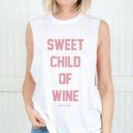 The Laundry Room Sweet Child of Wine Tank Top OS Photo 1