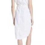 Free People  Linen Button Up Shirt Dress SzM Photo 0