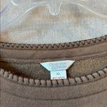 Christopher & Banks  whip stitched  Crewneck sweatshirt Photo 2