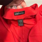 Moda Vintage Women's Red Midi Dress Short Sleeve Size 8 Photo 2