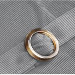 Cider Solid Belted Knitted Midi Dress in Grey Photo 3