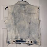 Mudd  Denim Jean Vest Button-Up Jacket Photo 2