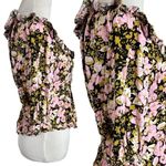 Free People  Spring Floral Romantic Dainty Ethereal Sweetheart Blouse Top Size XS Photo 8