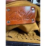 Patricia Nash  Floral Newspaper‎ Print Leather Top Handle Satchel Bag Photo 4