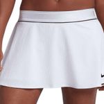 Nike Women's Court Dri FIT Tennis Skort White Size Medium Photo 0