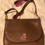 Kate Spade Brown Leather Crossbody Purse Photo 0