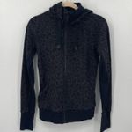 Athleta Triumph Leopard Print Full Zip Athleisure Women XXS Hooded Jacket Photo 1