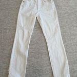 Citizens of Humanity Womens 25 Jolene White High Rise Slim Ankle Button Fly Photo 0