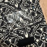 Vera Bradley  | Barcelona 2010 Black White Floral Quilted Pattern Crossbody Bag Photo 4