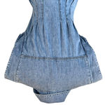 Veronica Beard  Ruben Denim A-Line Midi Dress in Pebble Stone Photo 13