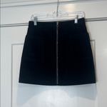 1. State navy blue corduroy Mini Skirt with zip front size 4. Photo 3