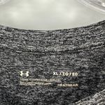 Under Armour  Gray Space Dye Short Sleeve Heatgear Graphic Activewear Top Size XL Photo 5