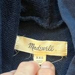 Madewell  Navy and White Tie-Dye Hoodie Sweatshirt XXS Photo 5