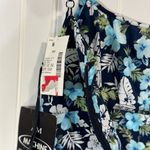 Fashion Bug VTG Y2K Floral Sundress Size 8 Hawaiian Tropical Beach Deadstock Photo 3