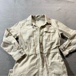 Sandy Liang x Target Women's Long Sleeve Denim Jumpsuit in Ecru Cream Size 2 Photo 5